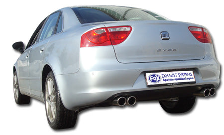 Fox passend fürSeat Exeo 3R - Limousine/ Kombi (ST) Endschalldämpfer rechts/links - 2x76 Typ 16 rechts/links