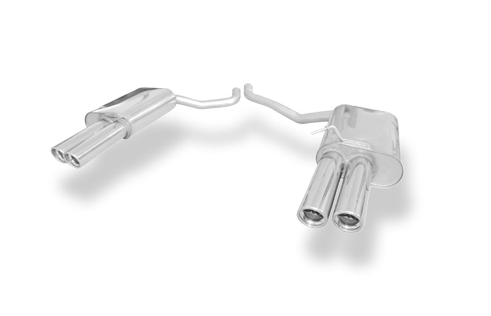Fox passend fürSeat Exeo 3R/ 3R ST - 2,0l TFSI Endschalldämpfer rechts/links zweiflutig - 2x76 Typ 17 rechts/links