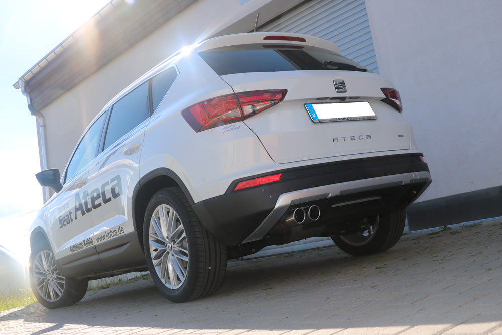 Fox passend fürSeat Ateca 5FP - 4x4 Endschalldämpfer - 2x80 Typ 16