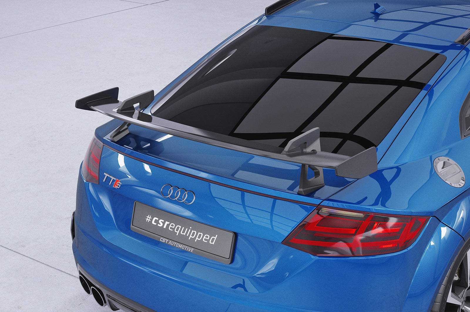 CSR Schwanenhals Heckflügel mit ABE als Ersatzteil für Audi TT (FV/8S) Coupe SHF004