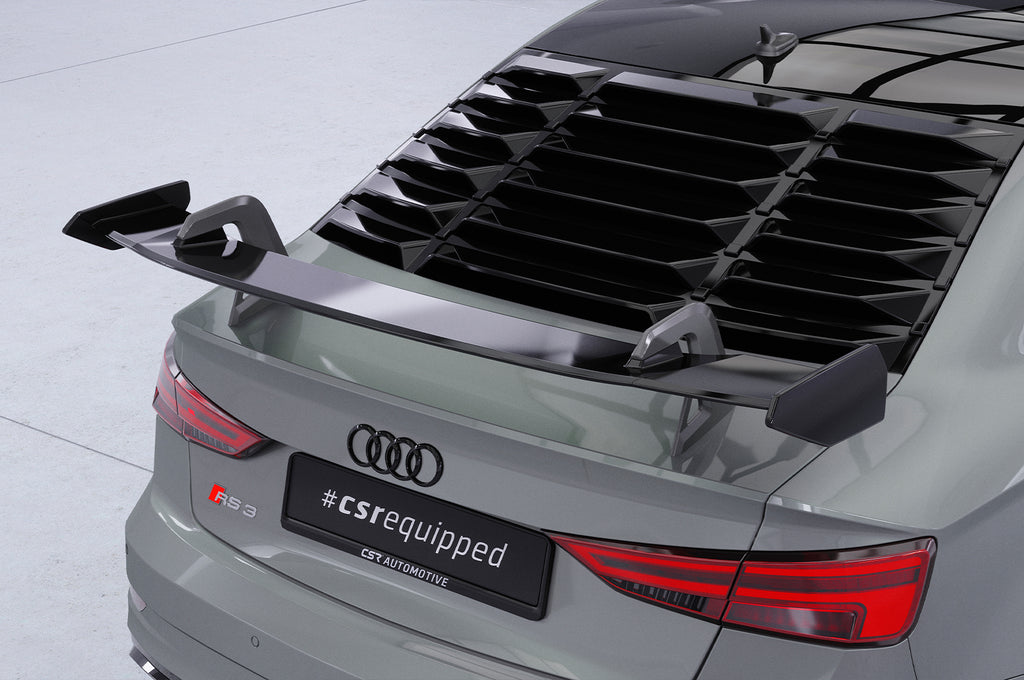 CSR Schwanenhals Heckflügel mit ABE für Audi A3 / S3 / RS3 (8V) Limousine SHF005