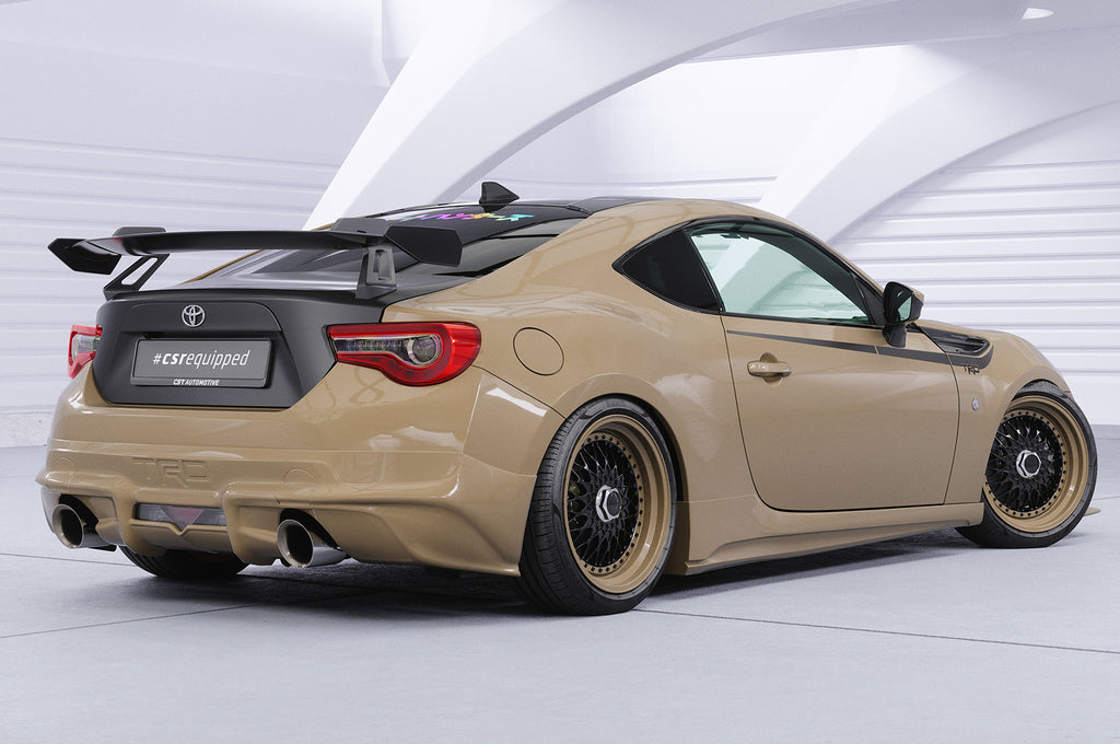 CSR Schwanenhals Heckflügel mit ABE für Toyota GT86 (ZN6) / Subaru BRZ (1.Gen) SHF006