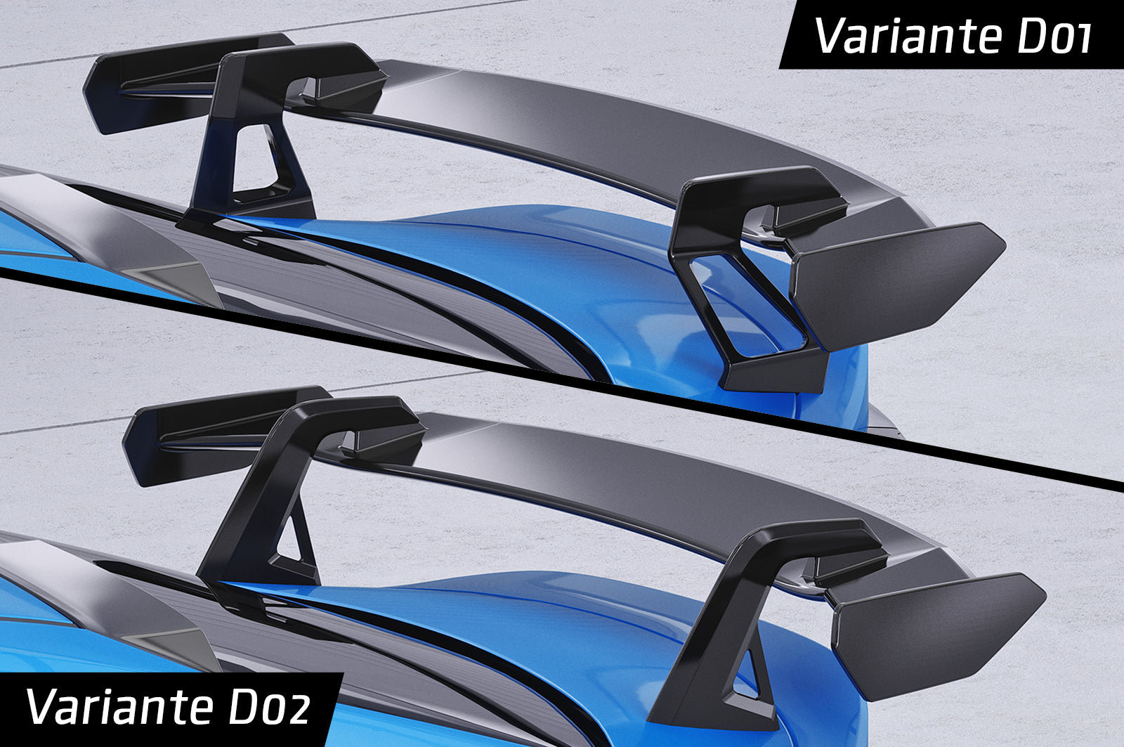 CSR Schwanenhals Heckflügel mit ABE für Toyota GR86 (ZN8) / Subaru BRZ (2.Gen) SHF007