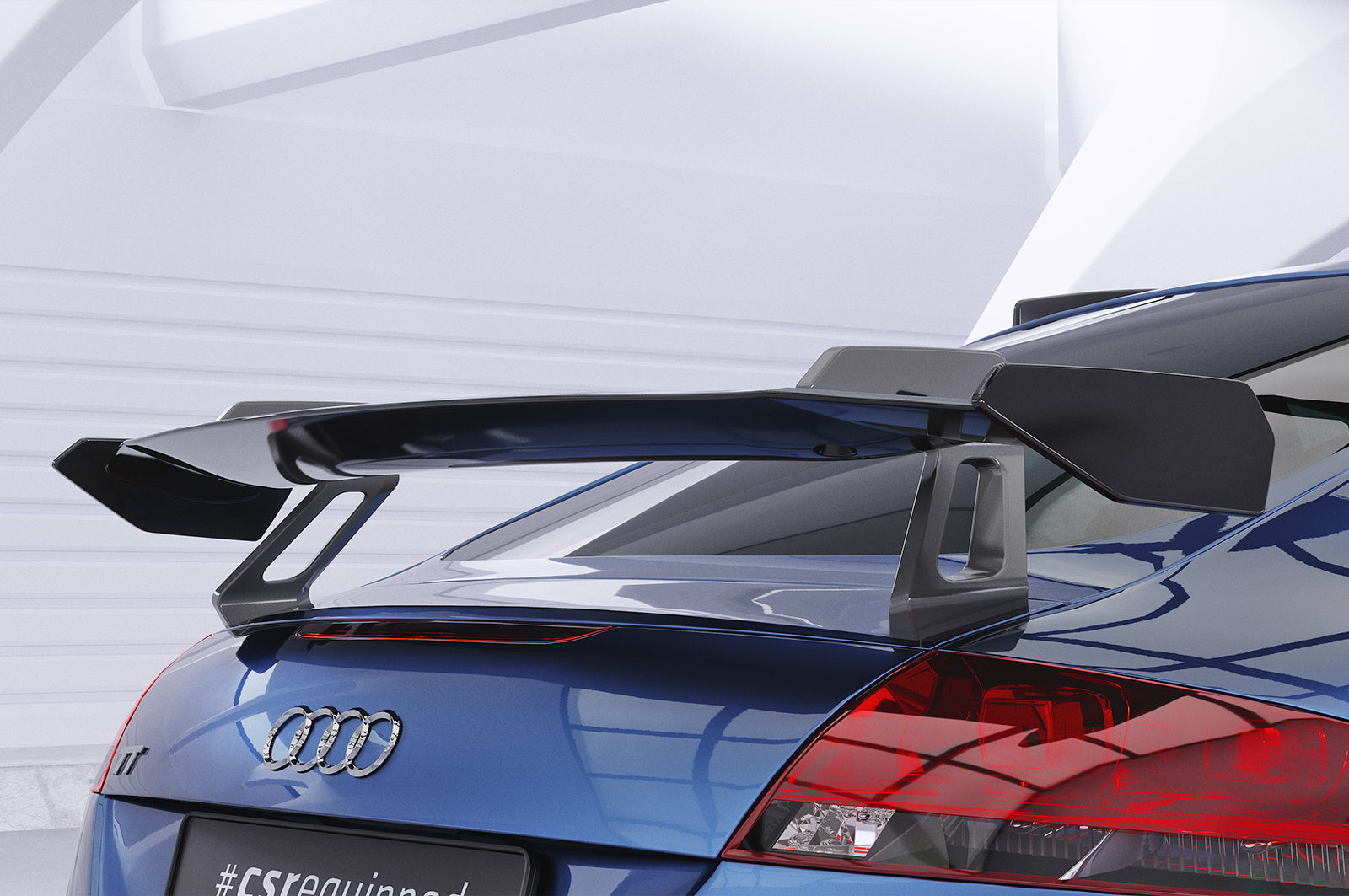 CSR Schwanenhals Heckflügel mit ABE für Audi TT (8J) Coupe SHF008