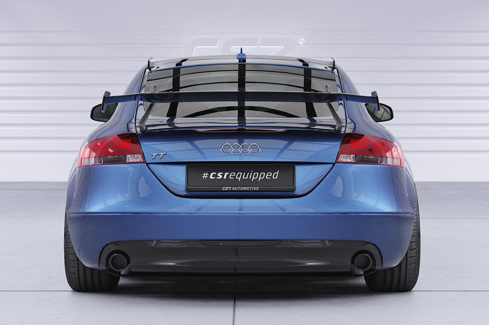CSR Schwanenhals Heckflügel mit ABE für Audi TT (8J) Coupe SHF008