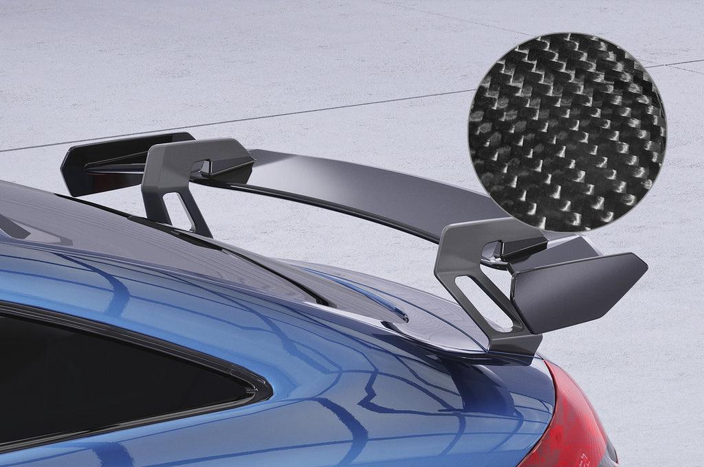 CSR Schwanenhals Heckflügel mit ABE für Audi TT (8J) Coupe SHF008-D01-F002-F-L Design 1
