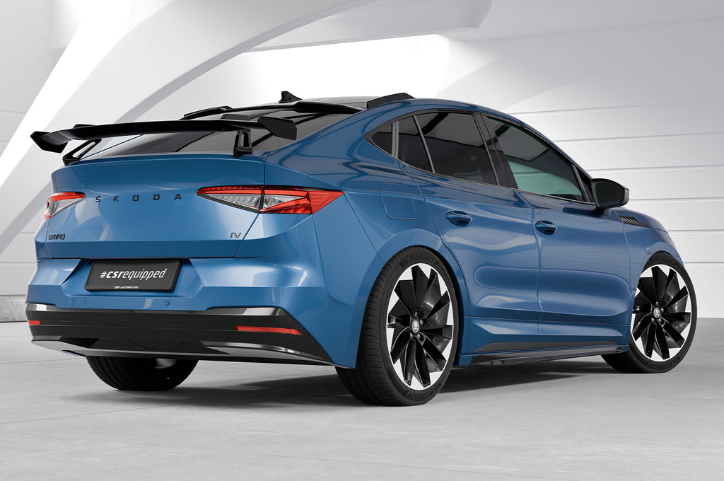 CSR Schwanenhals Heckflügel mit ABE für Skoda Enyaq iV Coupe SHF009