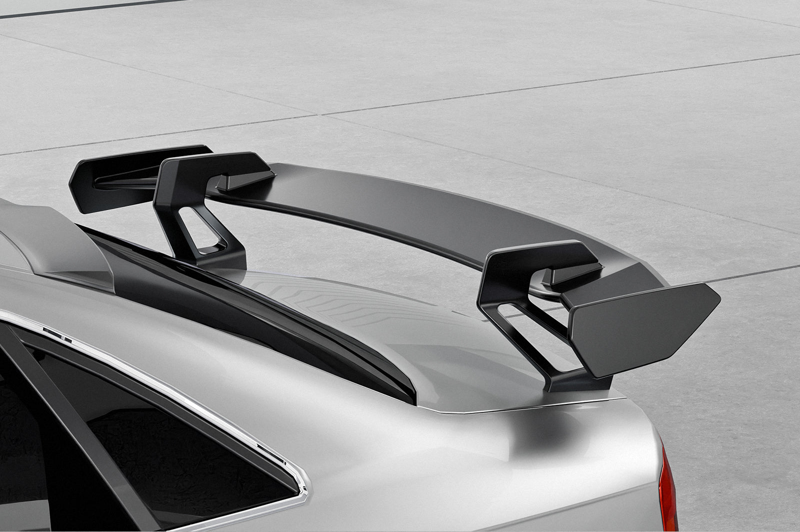 CSR Schwanenhals Heckflügel mit ABE für Audi A4 / S4 / RS4 B7 (Typ 8E) / Seat Exeo Limousine SHF010
