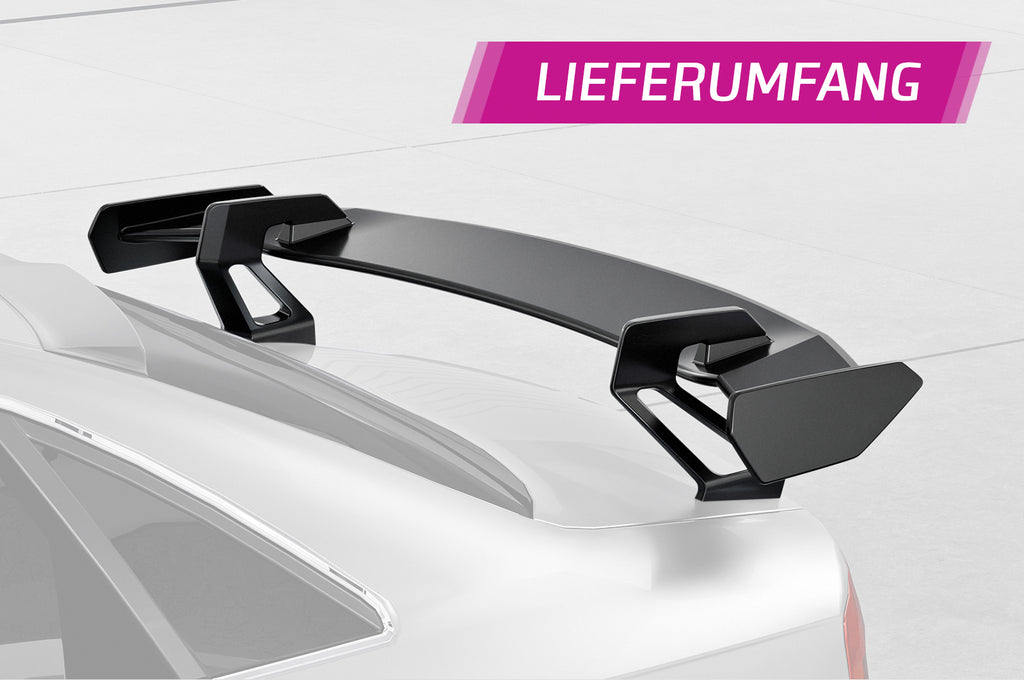 CSR Schwanenhals Heckflügel mit ABE für Audi A4 / S4 / RS4 B7 (Typ 8E) / Seat Exeo Limousine SHF010-D01-F002-F-L Design 1