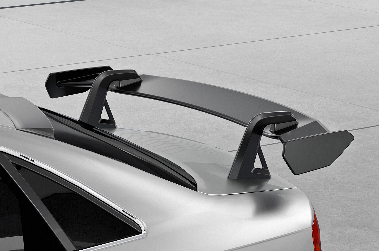 CSR Schwanenhals Heckflügel mit ABE für Audi A4 / S4 / RS4 B7 (Typ 8E) / Seat Exeo Limousine SHF010