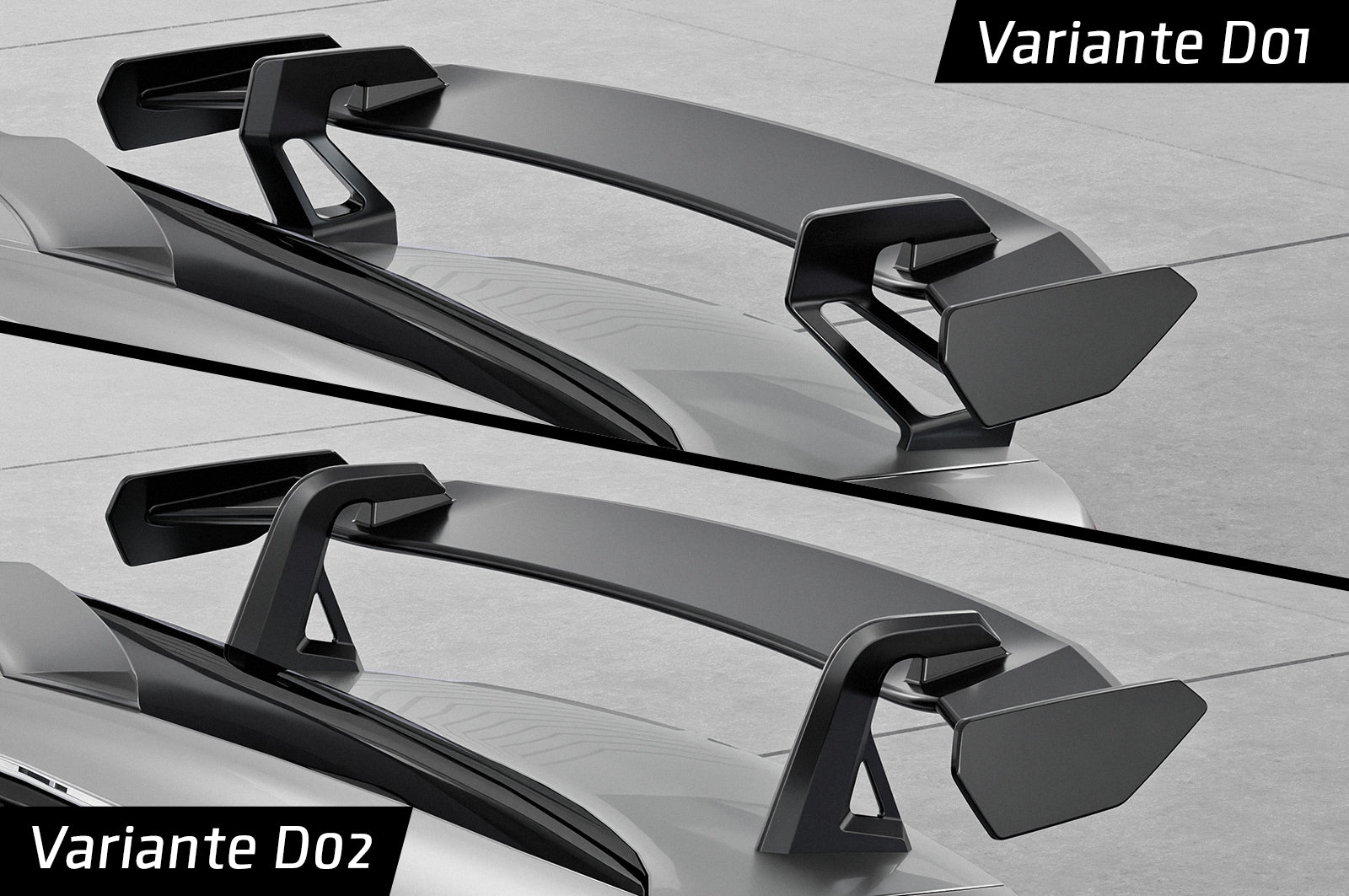 CSR Schwanenhals Heckflügel mit ABE für Audi A4 / S4 / RS4 B7 (Typ 8E) / Seat Exeo Limousine SHF010