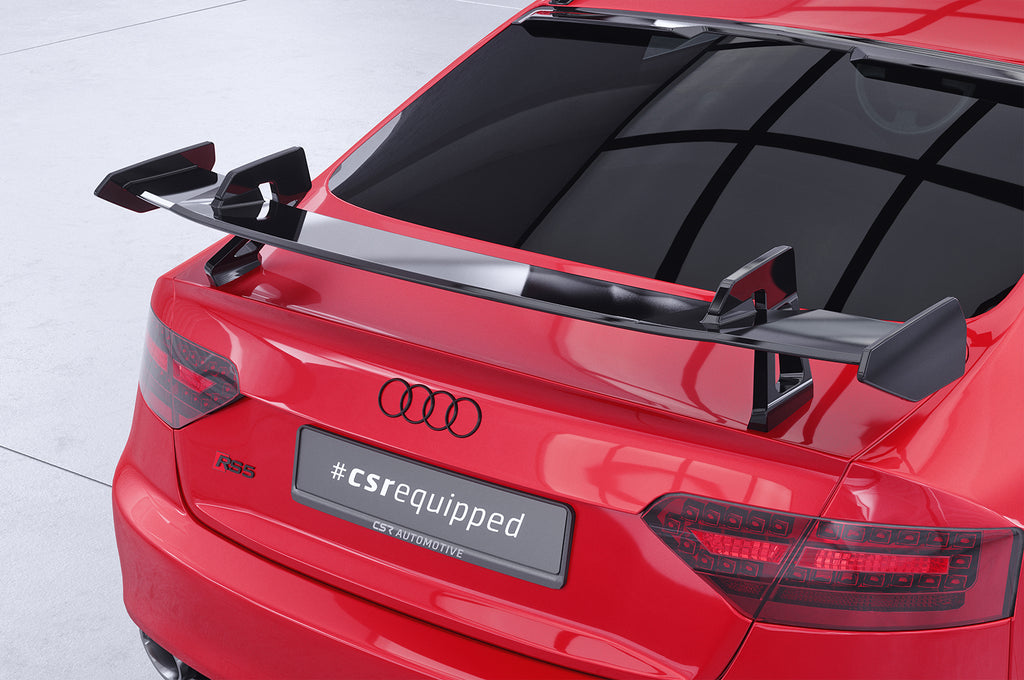 CSR Schwanenhals Heckflügel mit ABE für Audi A5 / S5 / RS5 (8T) Coupe SHF012