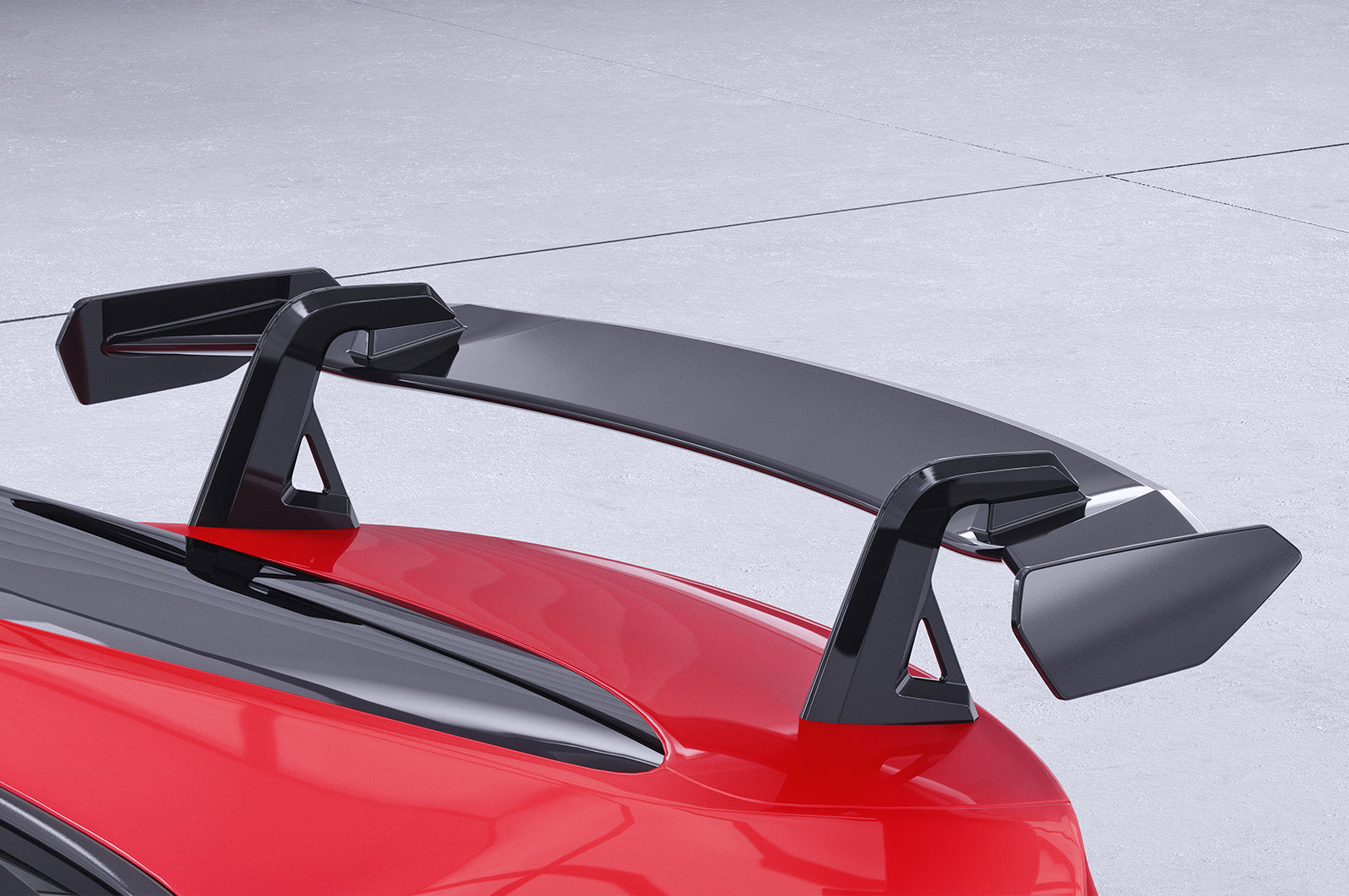 CSR Schwanenhals Heckflügel mit ABE für Audi A5 / S5 / RS5 (8T) Coupe SHF012