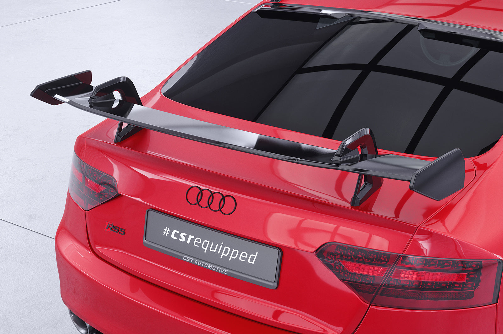 CSR Schwanenhals Heckflügel mit ABE für Audi A5 / S5 / RS5 (8T) Coupe SHF012