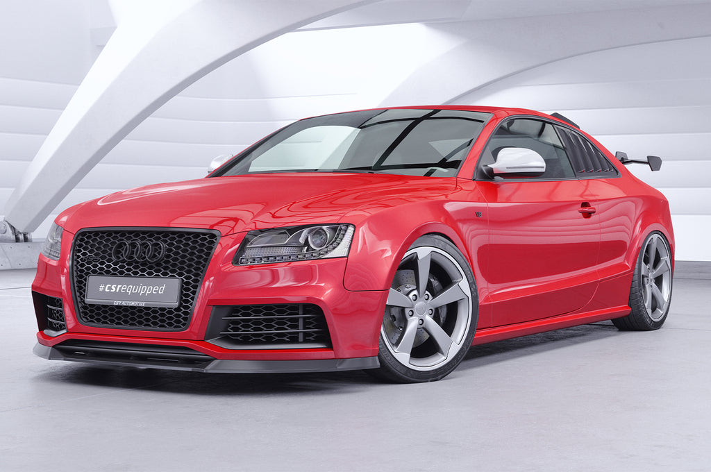 CSR Schwanenhals Heckflügel mit ABE für Audi A5 / S5 / RS5 (8T) Coupe SHF012-D02-F002-F-L Design 2