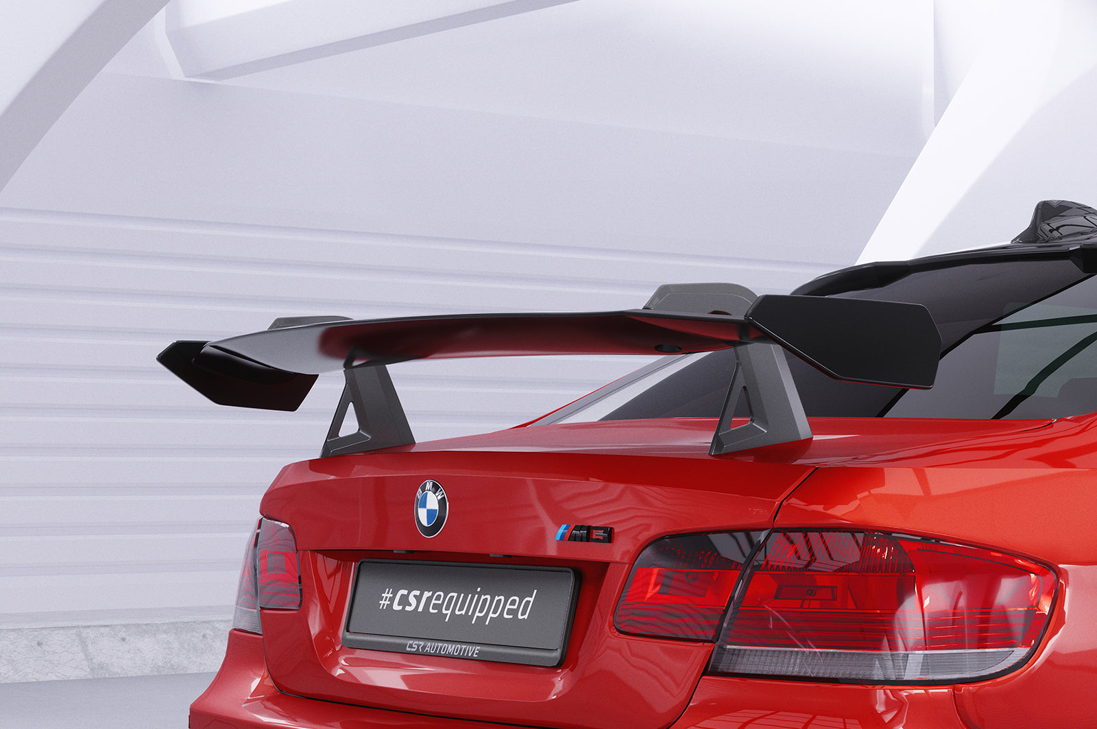 CSR Schwanenhals Heckflügel mit ABE für BMW 3er E92 / M3 E92 Coupe SHF013