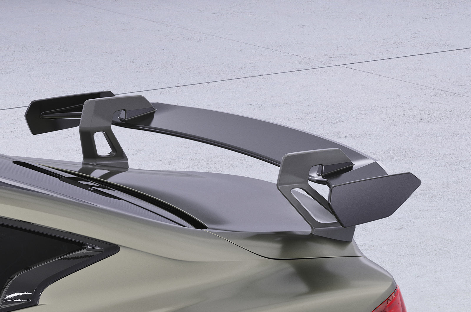CSR Schwanenhals Heckflügel mit ABE für Infiniti Q60 / Q60S Coupe SHF014