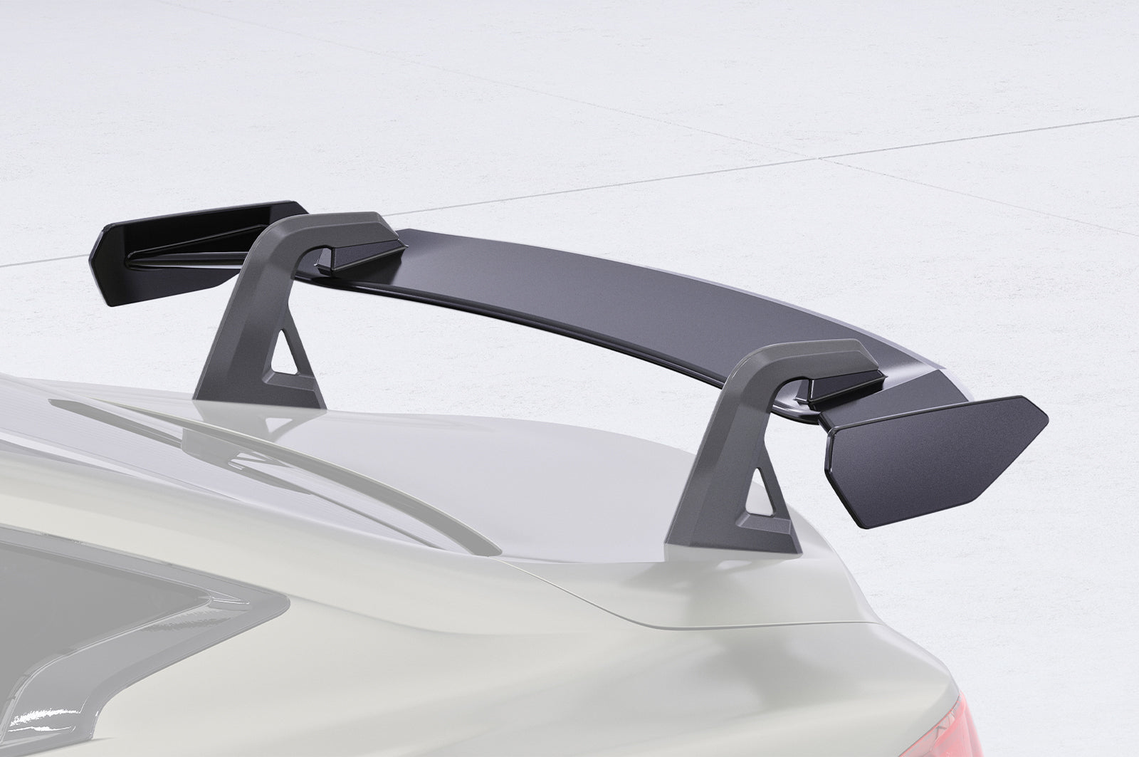 CSR Schwanenhals Heckflügel mit ABE für Infiniti Q60 / Q60S Coupe SHF014-D02-F002-F-L Design 2