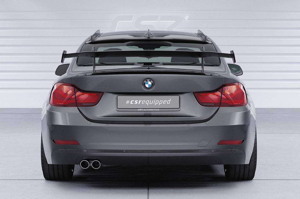CSR Schwanenhals Heckflügel mit ABE für BMW 4er F32 Coupe SHF015-D02-F002-F-L Design 2
