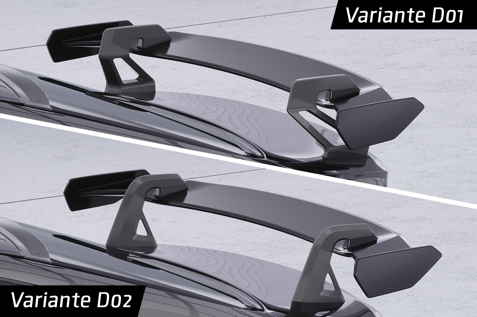 CSR Schwanenhals Heckflügel mit ABE für BMW 4er F32 Coupe SHF015