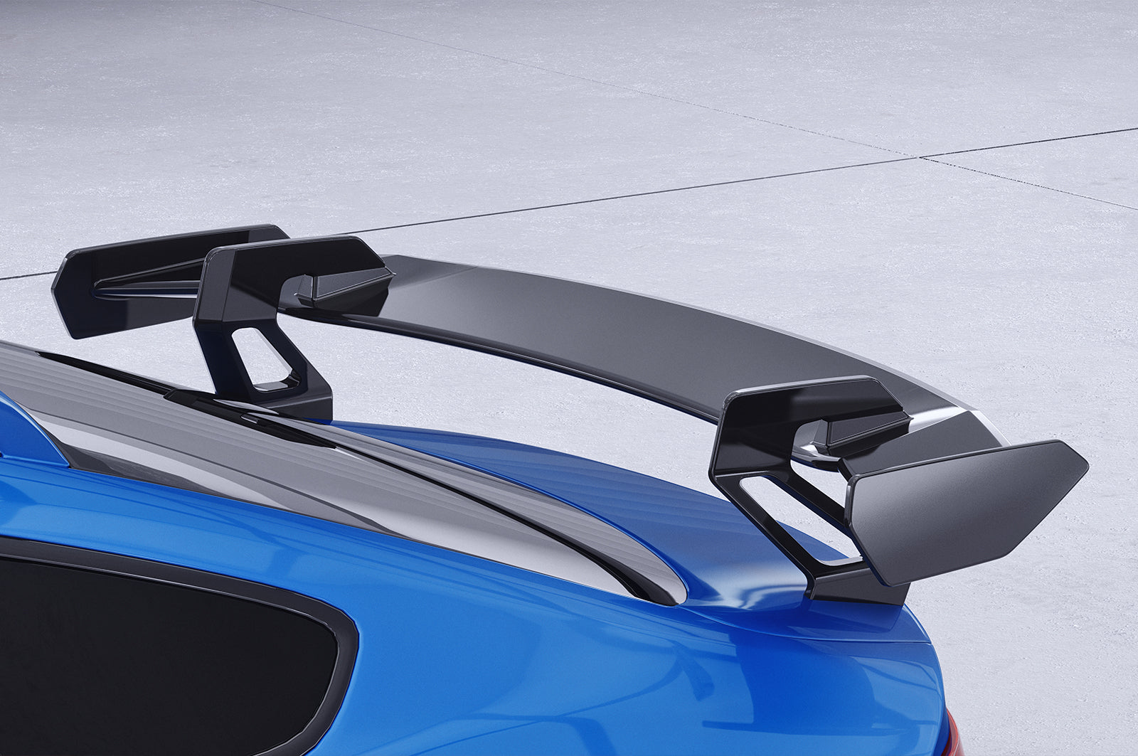 CSR Schwanenhals Heckflügel mit ABE für Audi A5 / S5 / RS5 (8T) Sportback SHF016