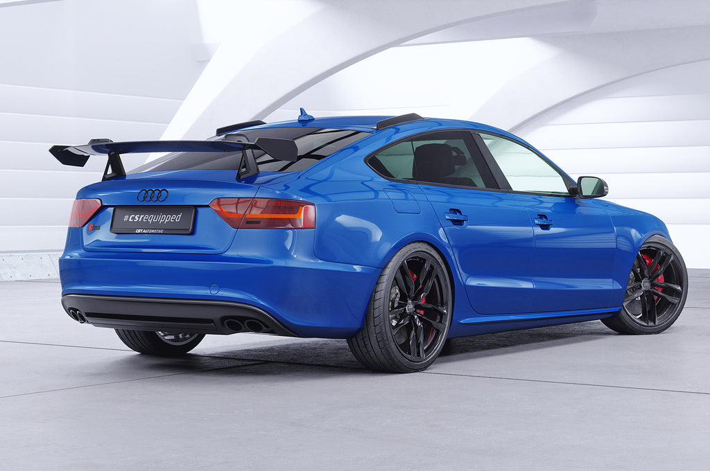 CSR Schwanenhals Heckflügel mit ABE für Audi A5 / S5 / RS5 (8T) Sportback SHF016