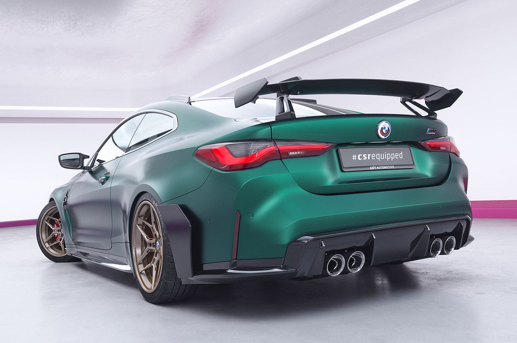 CSR Schwanenhals Heckflügel mit ABE für BMW 4er G22 / M4 G82 Coupe SHF017