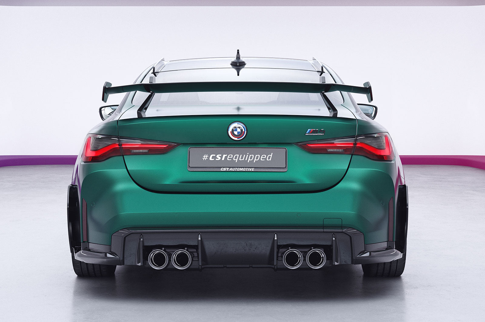 CSR Schwanenhals Heckflügel mit ABE für BMW 4er G22 / M4 G82 Coupe SHF017