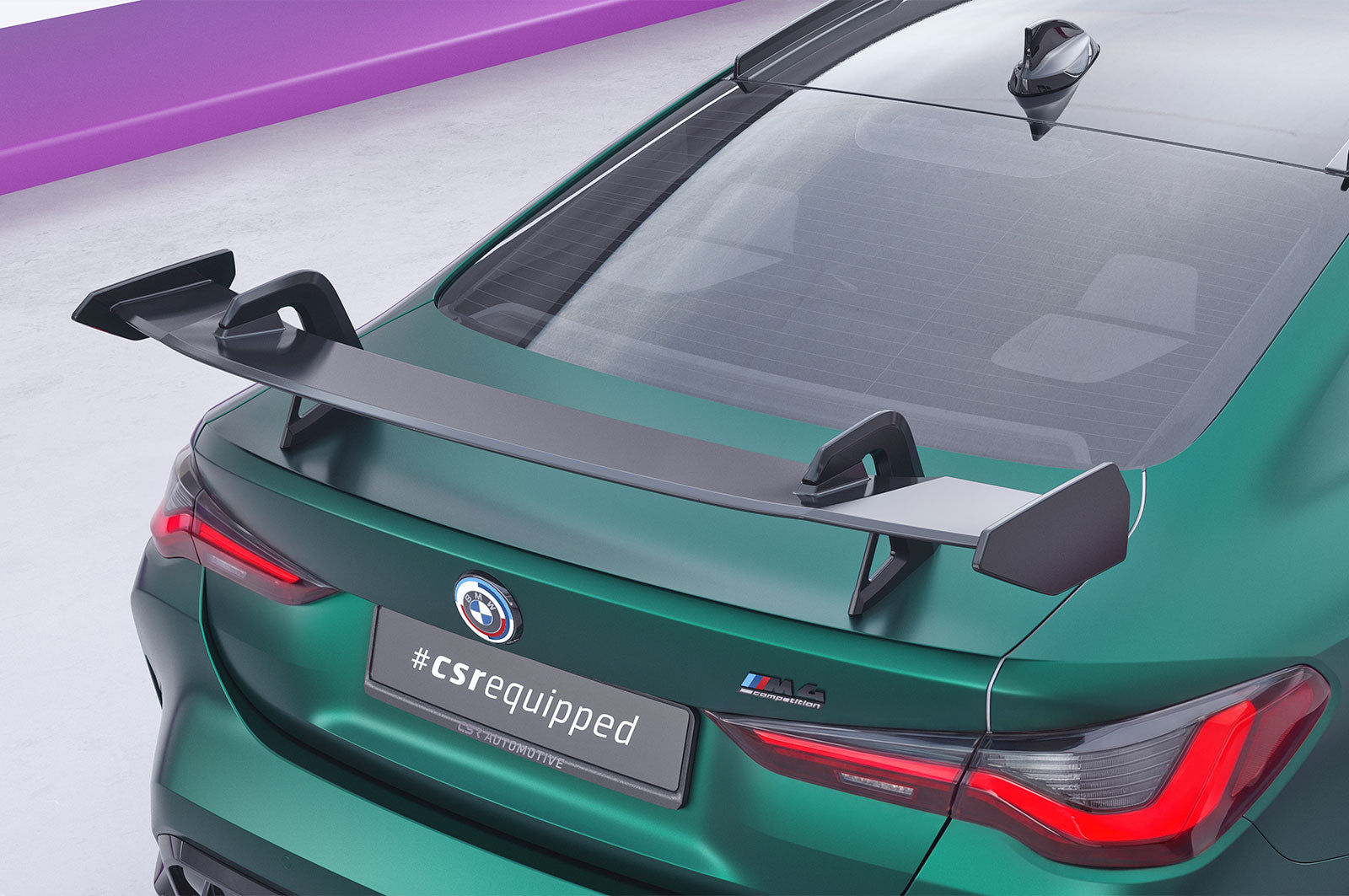 CSR Schwanenhals Heckflügel mit ABE für BMW 4er G22 / M4 G82 Coupe SHF017