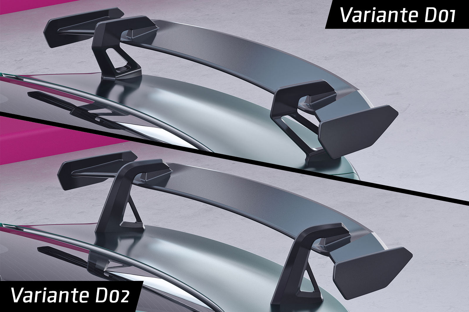 CSR Schwanenhals Heckflügel mit ABE für BMW 4er G22 / M4 G82 Coupe SHF017