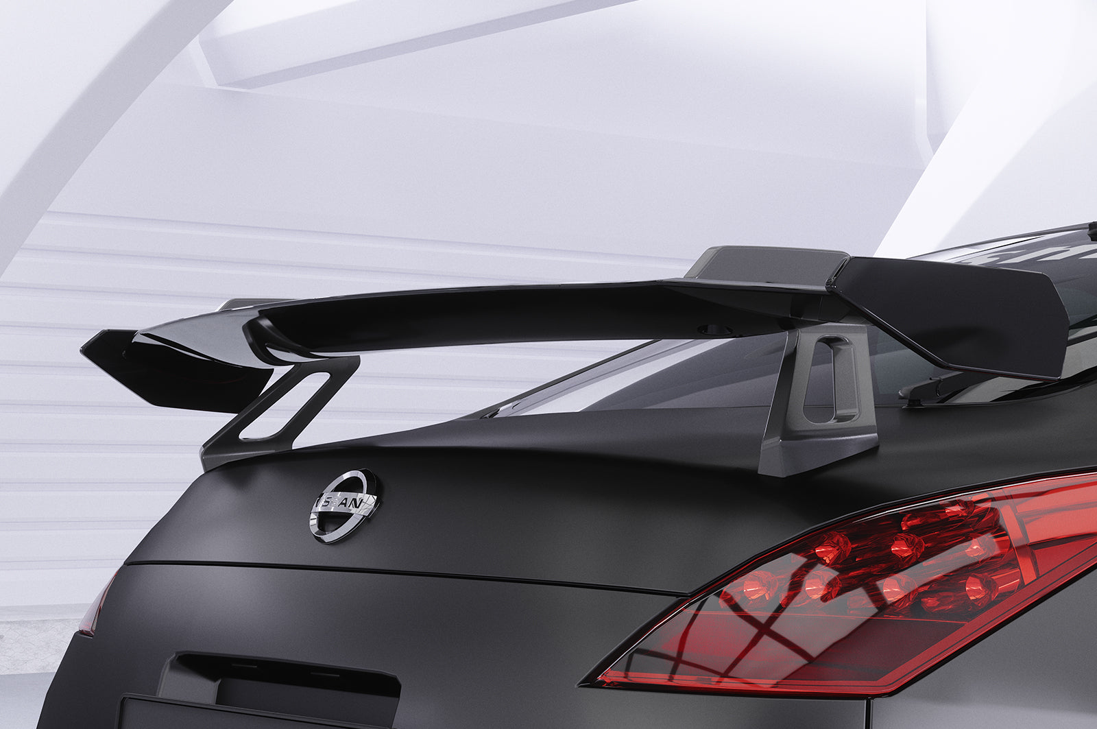 CSR Schwanenhals Heckflügel mit ABE für Nissan 350Z (Z33) Coupe SHF018