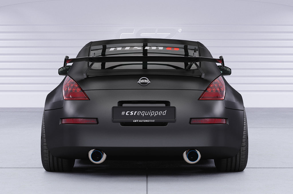 CSR Schwanenhals Heckflügel mit ABE für Nissan 350Z (Z33) Coupe SHF018