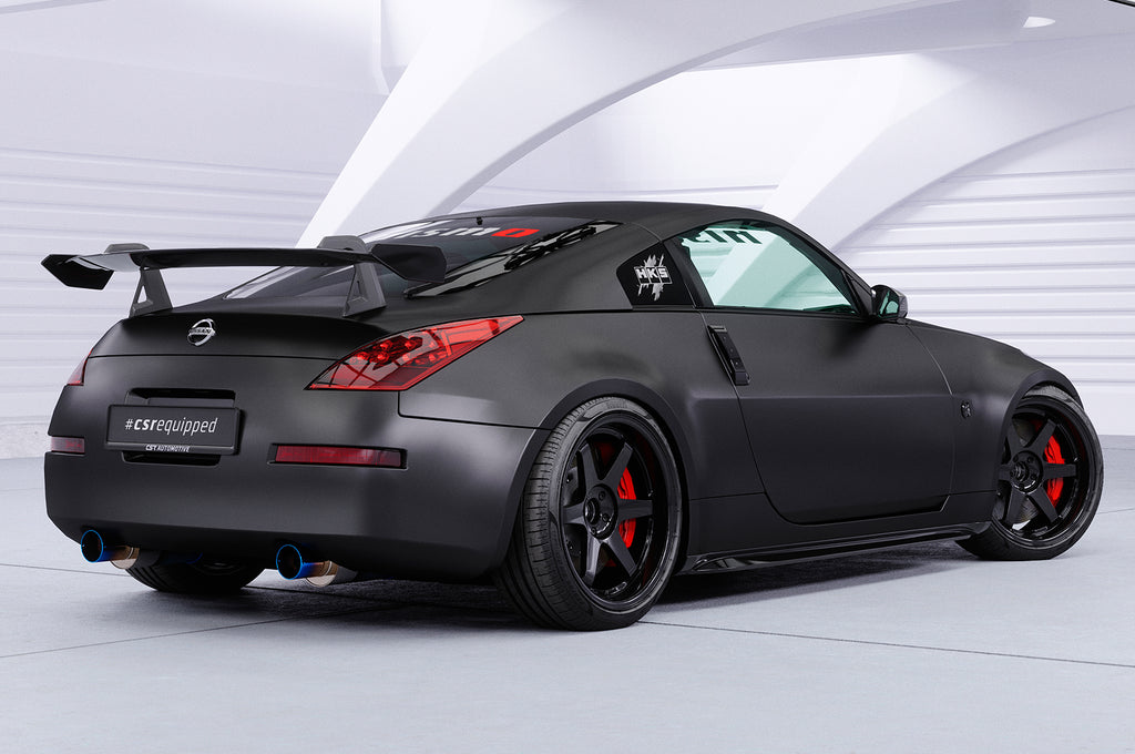 CSR Schwanenhals Heckflügel mit ABE für Nissan 350Z (Z33) Coupe SHF018