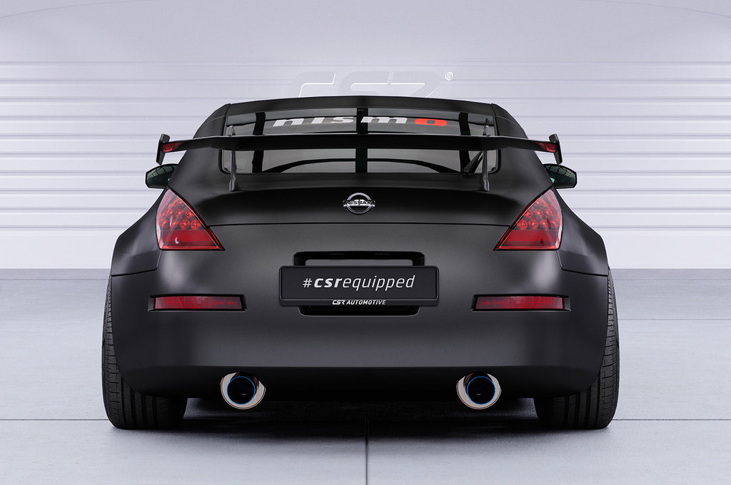 CSR Schwanenhals Heckflügel mit ABE für Nissan 350Z (Z33) Coupe SHF018