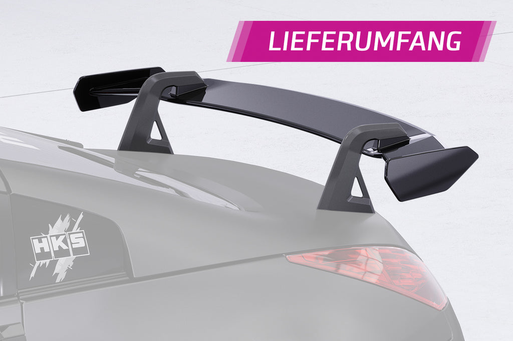 CSR Schwanenhals Heckflügel mit ABE für Nissan 350Z (Z33) Coupe SHF018-D02-F002-F-L Design 2