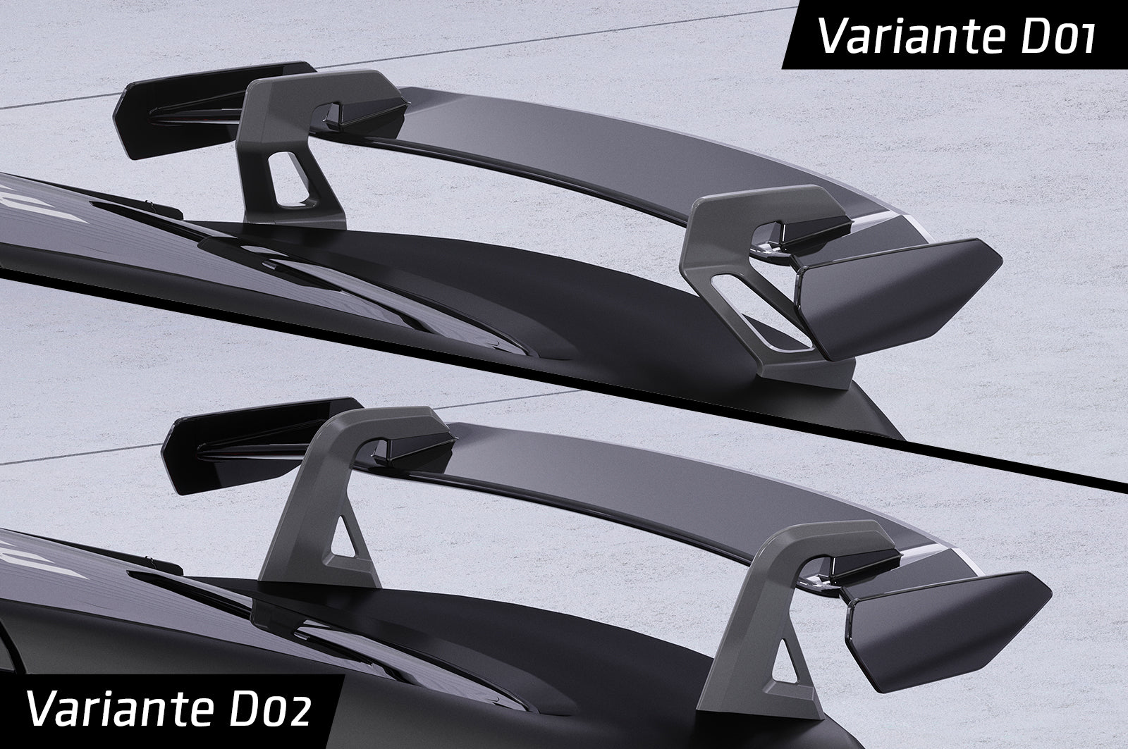 CSR Schwanenhals Heckflügel mit ABE für Nissan 350Z (Z33) Coupe SHF018