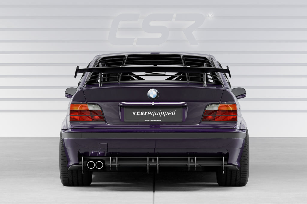 CSR Schwanenhals Heckflügel mit ABE für BMW 3er / M3 E36 Coupe SHF019