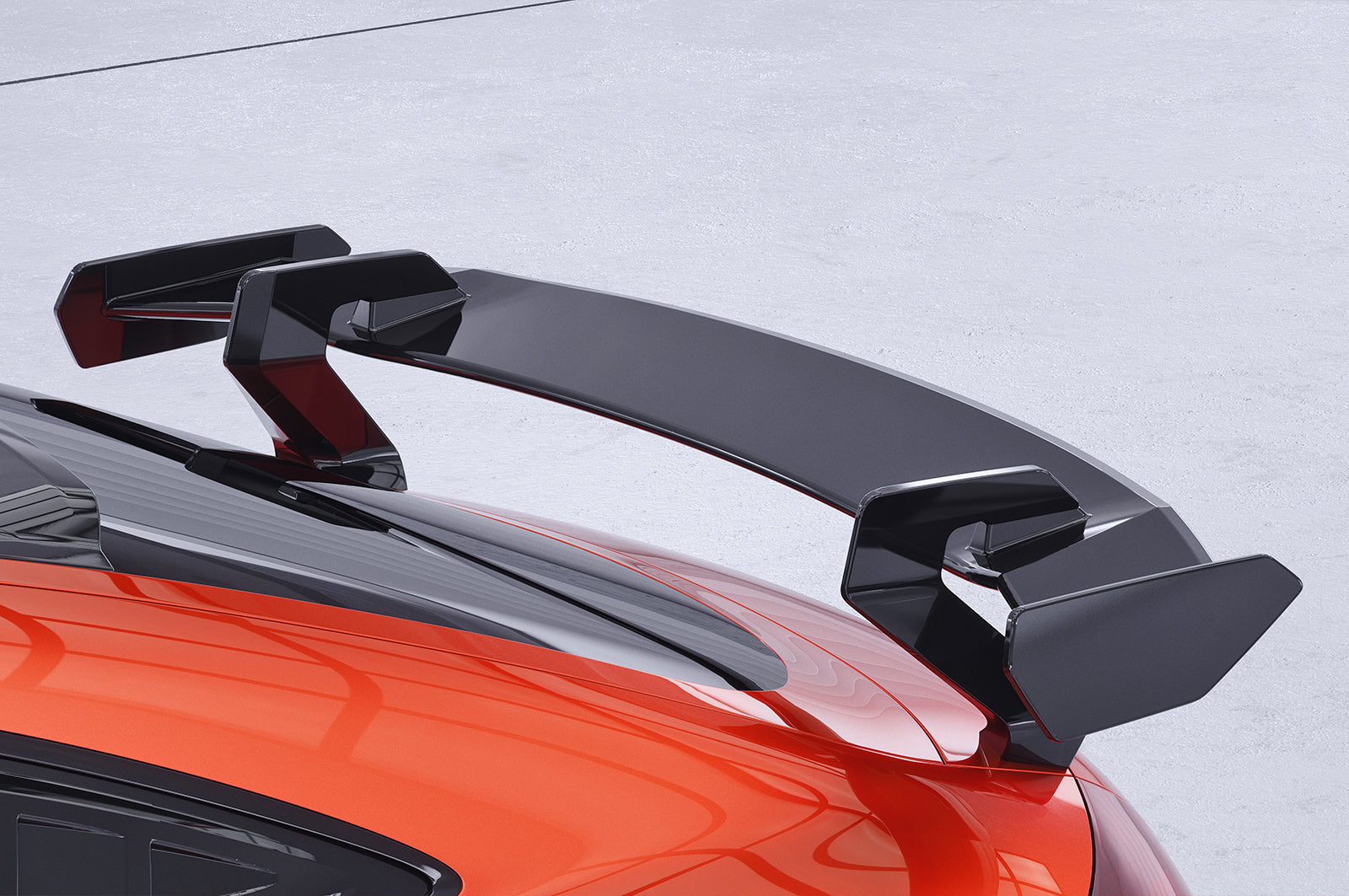 CSR Schwanenhals Heckflügel mit ABE für Audi TT RS 8J Coupe (nur RS) SHF020