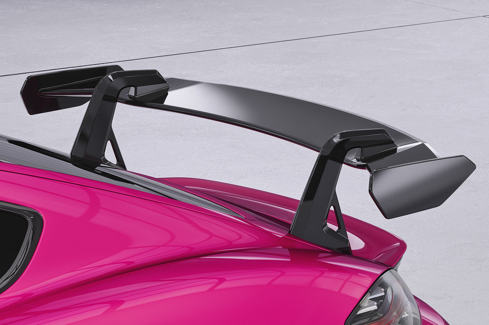 CSR Schwanenhals Heckflügel mit ABE für Porsche 718 Cayman (Typ 982) SHF021