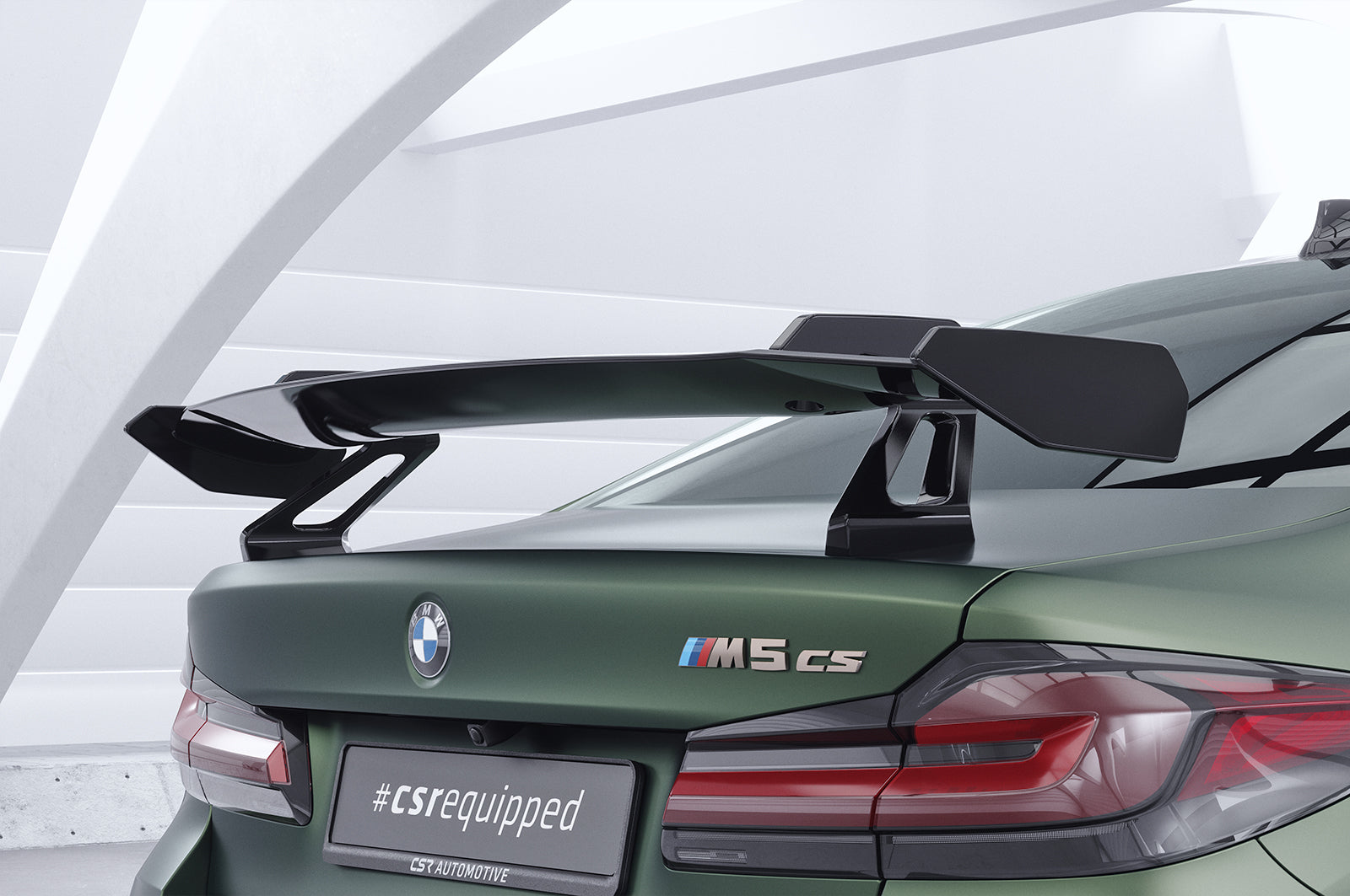 CSR Schwanenhals Heckflügel mit ABE für BMW 5er G30 / M5 F90 Limousine SHF023