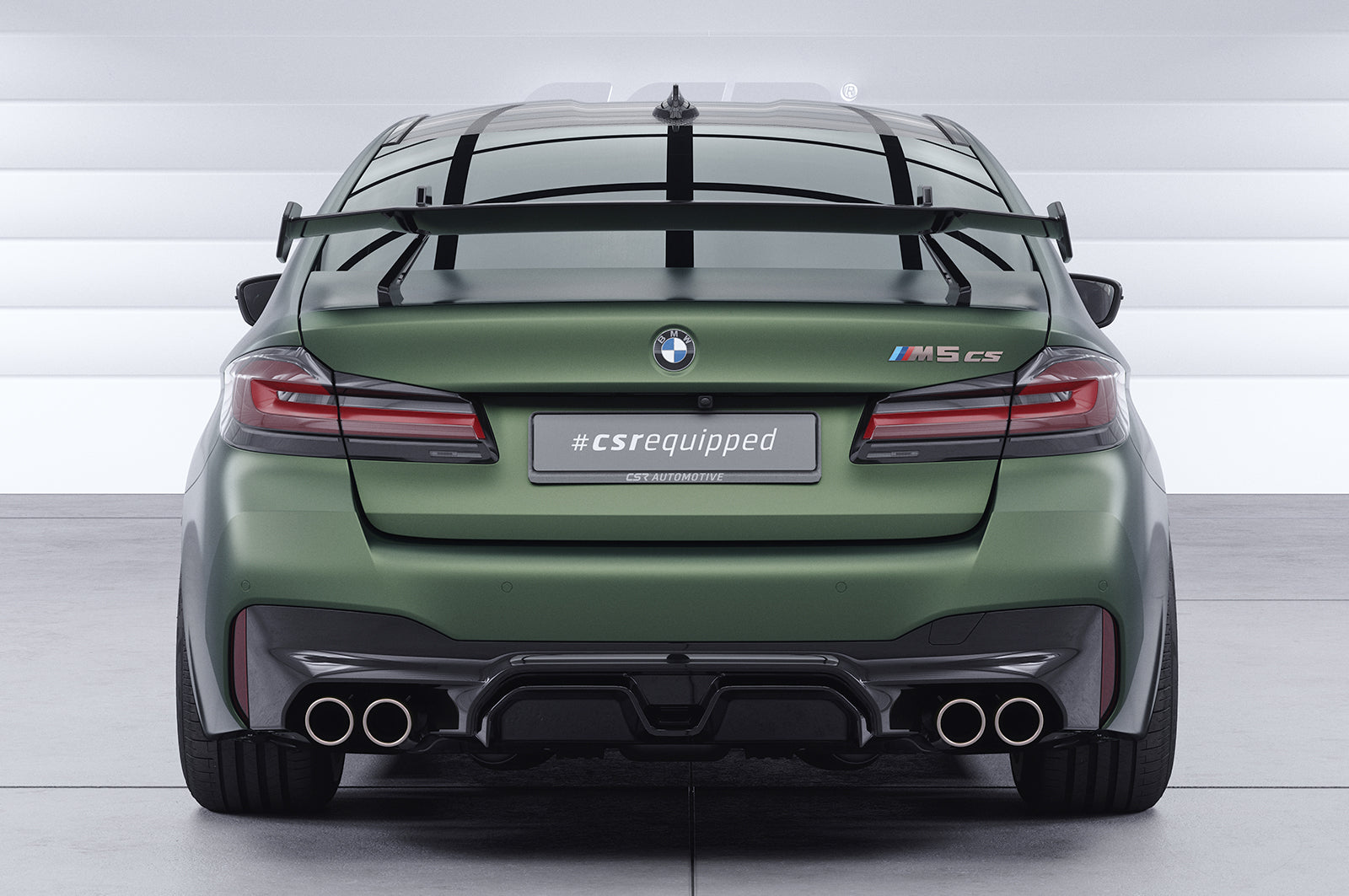 CSR Schwanenhals Heckflügel mit ABE für BMW 5er G30 / M5 F90 Limousine SHF023