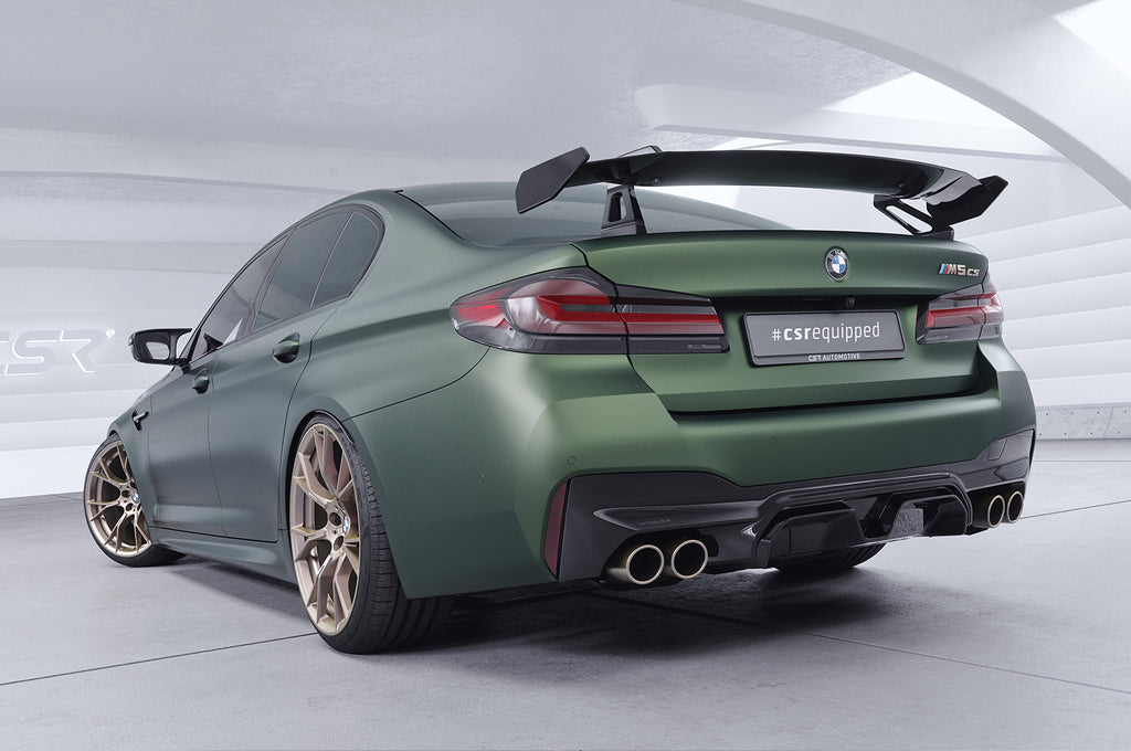 CSR Schwanenhals Heckflügel mit ABE für BMW 5er G30 / M5 F90 Limousine SHF023