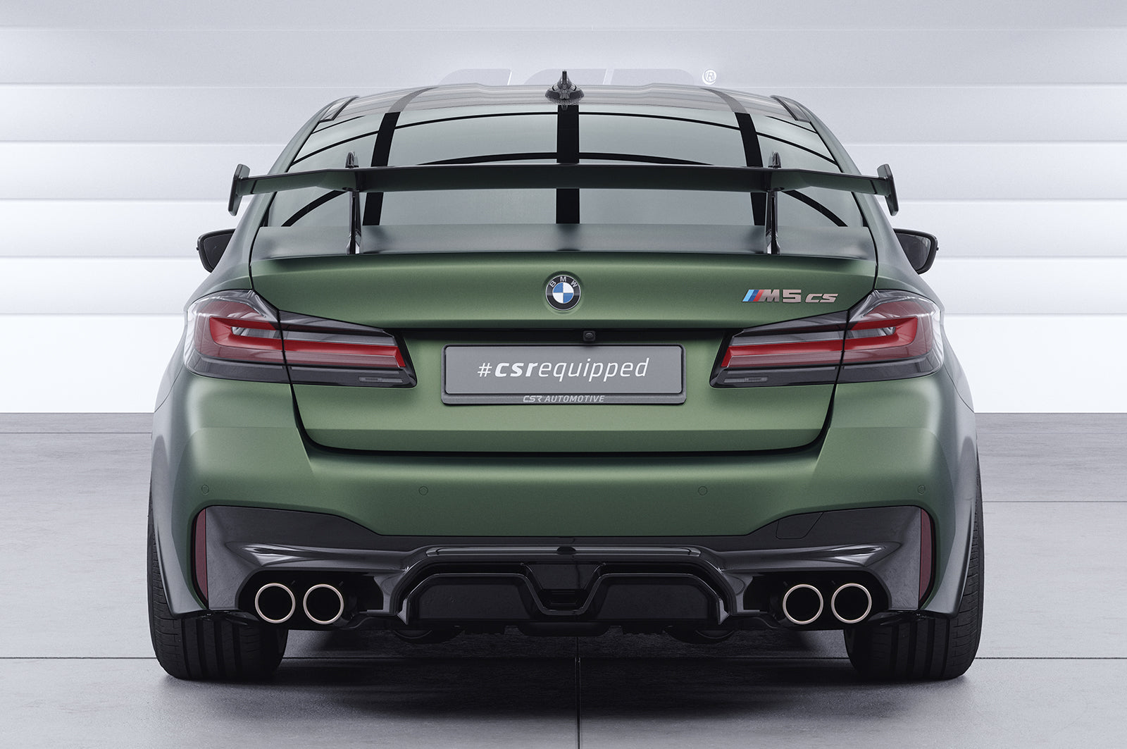 CSR Schwanenhals Heckflügel mit ABE für BMW 5er G30 / M5 F90 Limousine SHF023