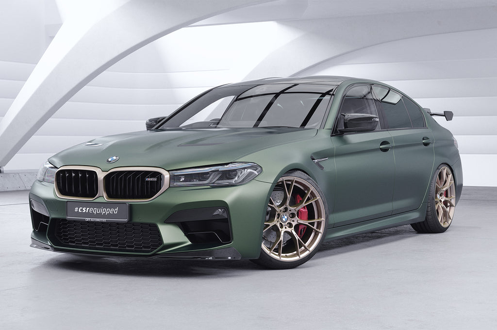 CSR Schwanenhals Heckflügel mit ABE für BMW 5er G30 / M5 F90 Limousine SHF023-D02-F002-F-L Design 2