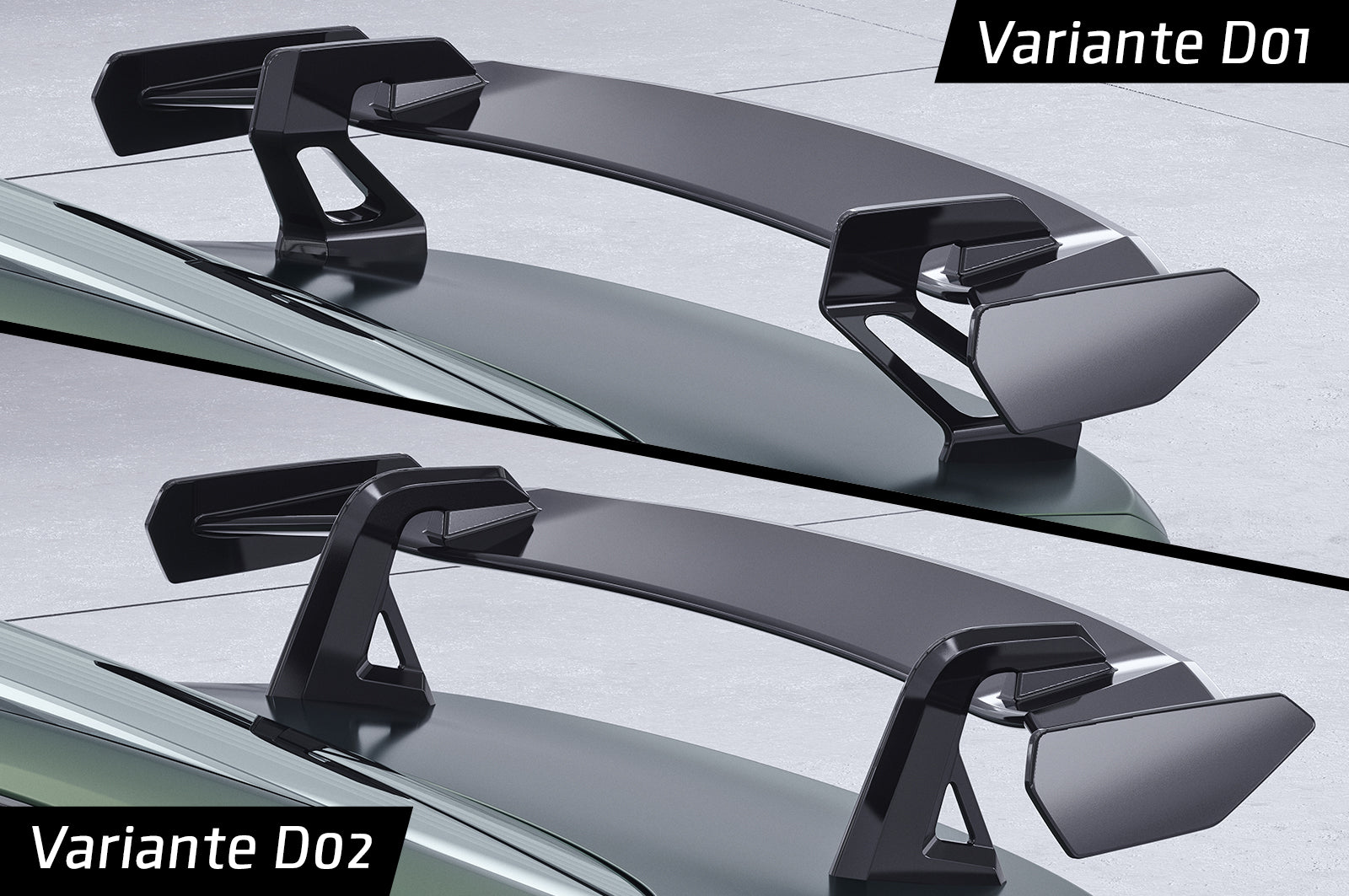 CSR Schwanenhals Heckflügel mit ABE für BMW 5er G30 / M5 F90 Limousine SHF023