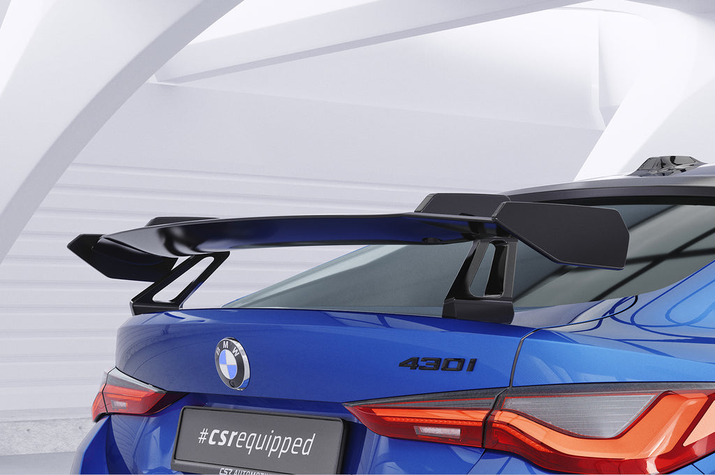 CSR Schwanenhals Heckflügel mit ABE für BMW 4er / i4 G26 Gran Coupe SHF025