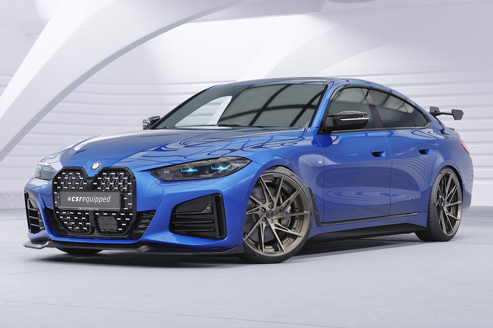 CSR Schwanenhals Heckflügel mit ABE für BMW 4er / i4 G26 Gran Coupe SHF025