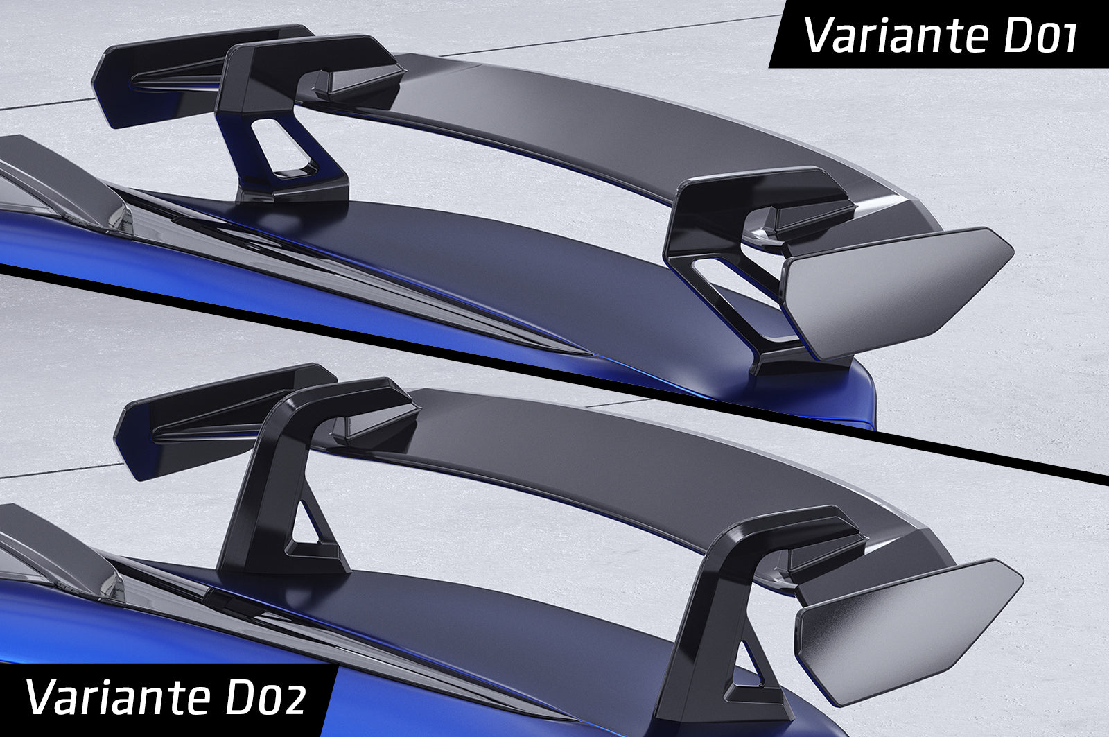 CSR Schwanenhals Heckflügel mit ABE für BMW 2er F74 Gran Coupe SHF026