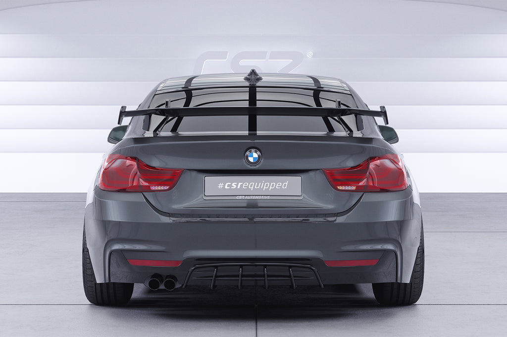CSR Schwanenhals Heckflügel mit ABE für BMW 4er F36 Gran Coupe SHF027