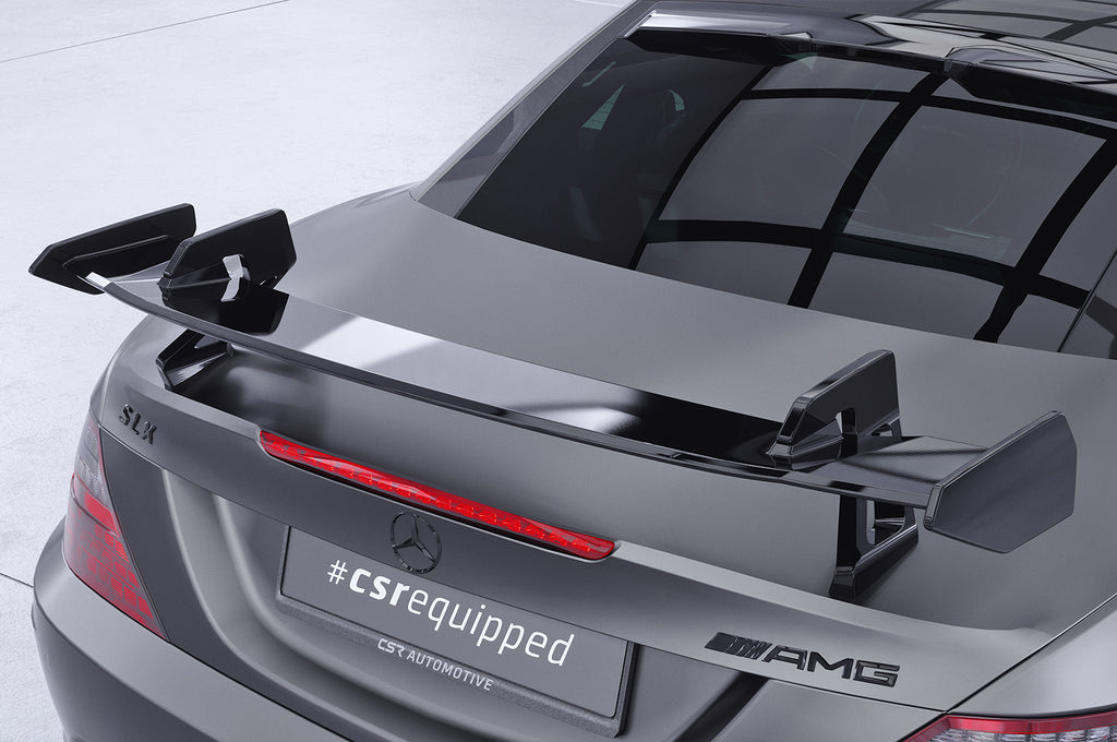 CSR Schwanenhals Heckflügel mit ABE für Mercedes-Benz SLK / SLC R172 SHF028
